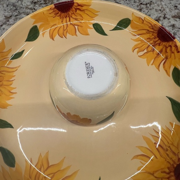 Sunflower Chip and Dip Platter by Fireside - Picture 3 of 7